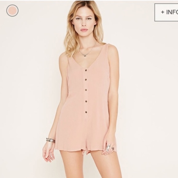 67. textured dust-pink romper - Picture 3 of 3